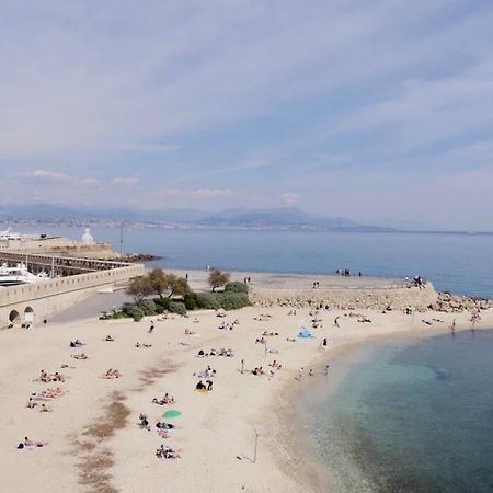 Bord De Mer - Ac, Wifi, Chic, Sea View, Beach 2 Minutes Walk Antibes Eksteriør billede